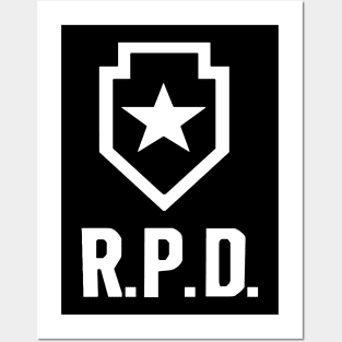 Resident Evil 2 (REimagined RPD Logo) Posters and Art